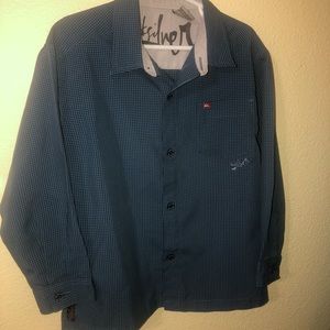 Quicksilver Shirt Blue kids M 5/6